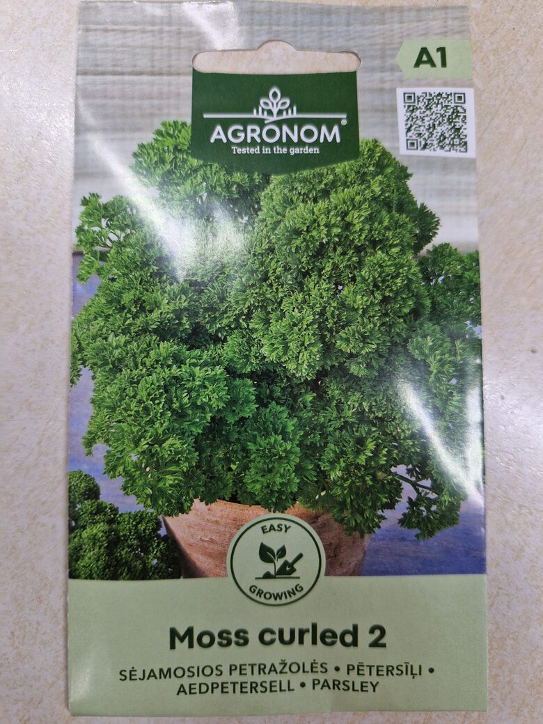Sėjamosios petražolės MOSS CURLED 2