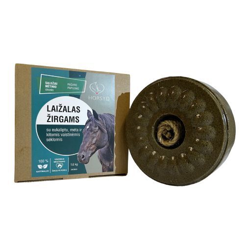 Laižalas žirgams su eukaliptais ir mėtomis HORSYD, 1,6 kg