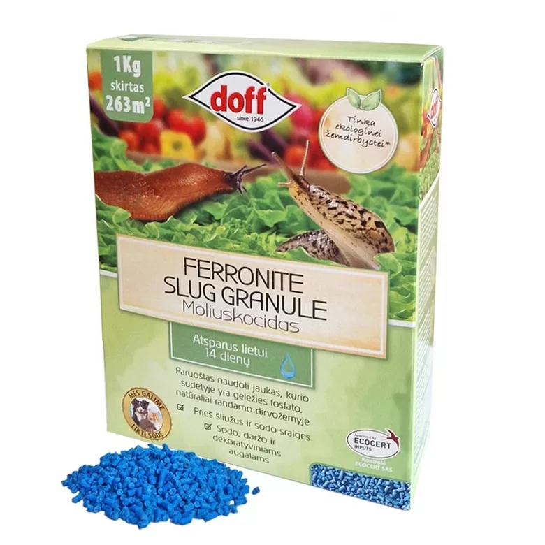 FERRONITE SLUG GRANULE moliuskocidas, 1 kg