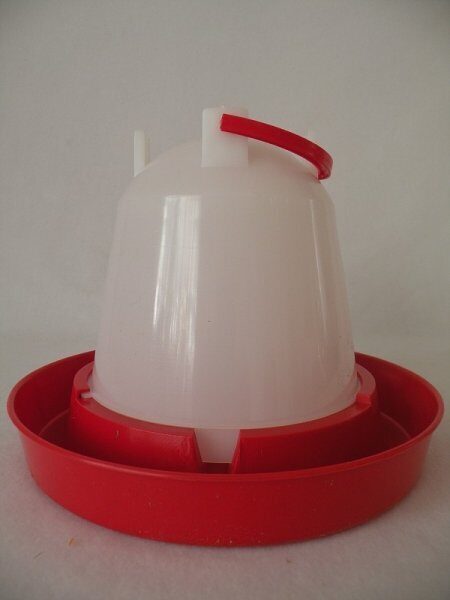 Aukštos kokybės cilindro formos girdyklos naminiams paukščiams 6 L