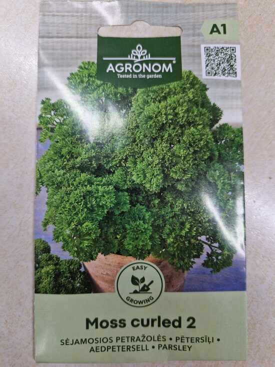 Sėjamosios petražolės MOSS CURLED 2