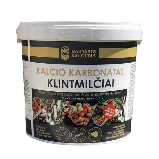 KALCIO KARBONATAS KLINTMILČIAI 