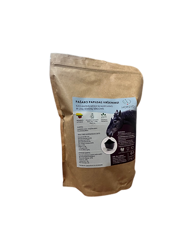 Pašaro papildas virškinimui Kaolinitinis molis su sėklomis, 2 kg.