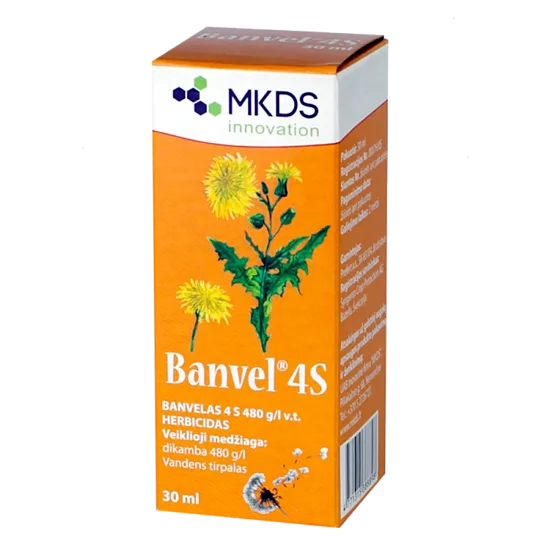Banvel herbicidas vejoms, 30 ml