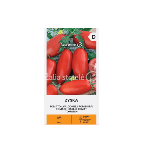 POMIDORAI VALGOMIEJI ZYSKA
