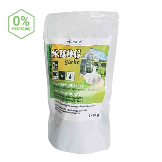 SMOG Garlic dūminė šaškė šiltnamiams, 30 g