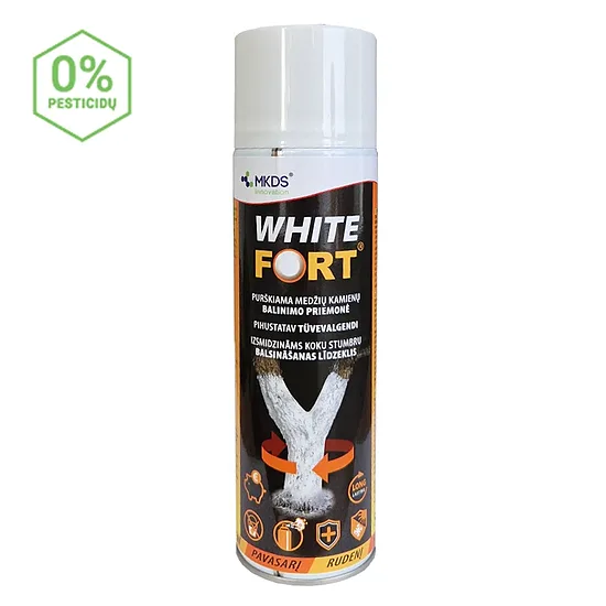 WHITE FORT purškiama priemonė kamienų balinimui , 500 ml